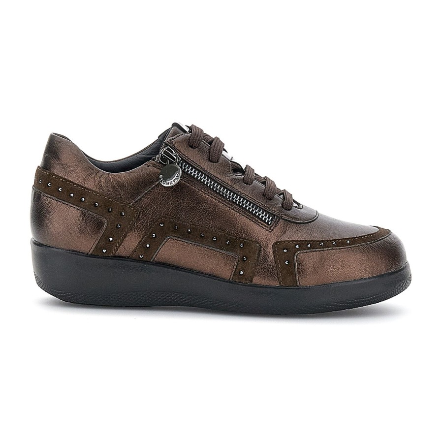 Donna Stonefly | Paseo Iv 38 Laminated Lth/ Velour